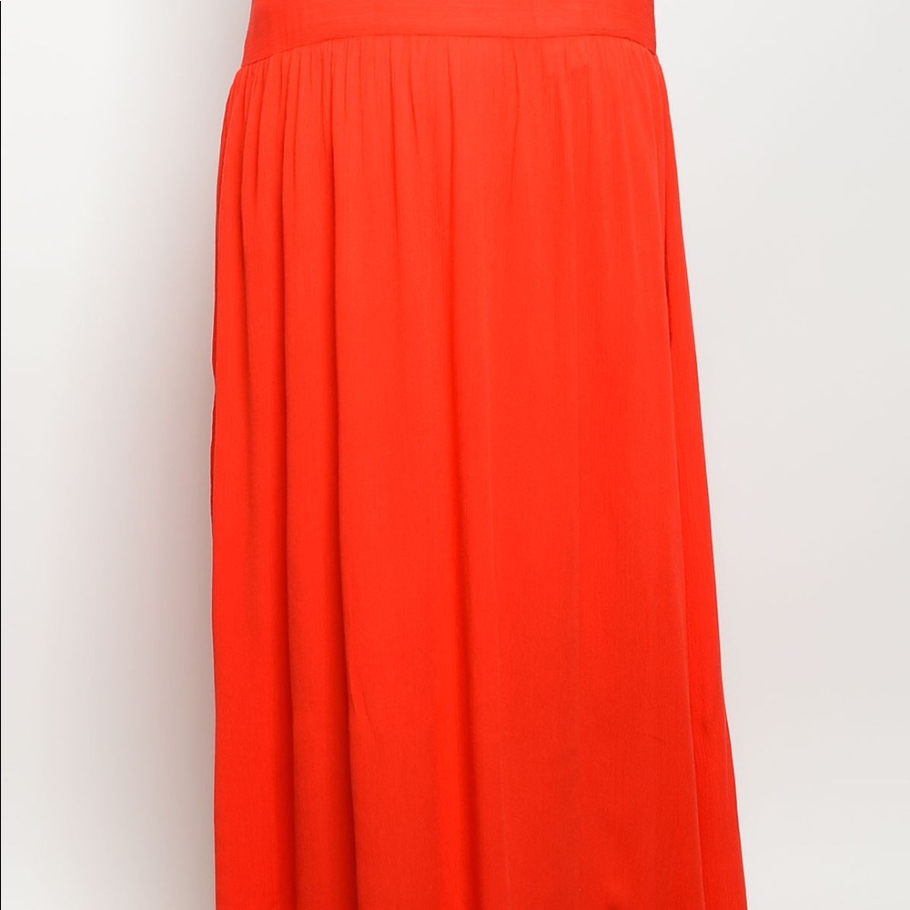 Red Maxi Skirt | MAKE A OFFER - Picture 2 of 2